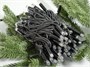 Гирлянда нить уличная 10м. 100 синих диодов, с мерцанием, черный каучук - 7121B-BK IP65 LEON LED (LIGHT) 1573831039
