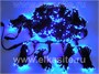Светодиодный занавес уличный 2x3м. 600 синих диодов статика, черный каучук - LL602-1-2B IP65 1722677964
