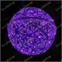 Шар светодиодный 100 см., композитный, цвет фиолетовый, 24V, IP65 - 16932 ЕлкаСайт 2054097482