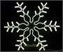 Светодиодная снежинка 86см. (гибкий Неон Flex Led белый) - 7002-86W Winner Light 1744302530