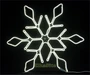 Светодиодная снежинка 67см. (гибкий Неон Flex Led белый) - 7232-67W Winner Light 545378543