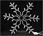 Светодиодная снежинка 86см. (дюралайт белый - синий) - 7000-86BW Winner Light 182303656
