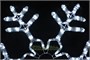 Светодиодная снежинка 60см. (дюралайт холодно-белый) - 7064W LEON LED (LIGHT) 118325689
