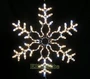 Светодиодная снежинка 80см. (дюралайт теплый с мерцанием) - 7083WWF LEON LED (LIGHT) 1975461228