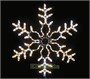 Светодиодная снежинка 80см. (дюралайт теплый с мерцанием) - 7083WWF LEON LED (LIGHT) 1975461228