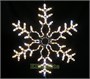Светодиодная снежинка 80см. (дюралайт теплый с мерцанием) - 7083WWF LEON LED (LIGHT) 1975461228