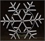 Светодиодная снежинка 80см. (дюралайт теплый с мерцанием) - 9676WW CEIMAR 582486962