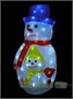 Акриловая фигура СНЕГОВИК 40см., 60 холодных белых LED-огней - 60-9W CEIMAR 362481113