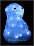 Акриловая фигура МЕДВЕДЬ 29,5 см, 40 холодных белых LED-огней, 24В, IP44 - WK923222143 SnowTech 215596632