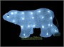 Акриловая фигура Медведь 20x30см., 40 холодных белых LED-огней - 20-30 CEIMAR 726252795