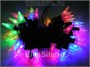 Гирлянда 5м. Ёлочки 3D 50 диодов Хамелеон, черный пвх - X-42-50L-RGB/2 LEON LED (LIGHT) 40417140