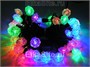 Гирлянда 5м. Ракушки 50 диодов Хамелеон, черный пвх - X-37-50L-RGB/2 LEON LED (LIGHT) 2114832523