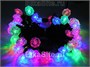 Гирлянда 5м. Ракушки 50 диодов Хамелеон, черный пвх - X-37-50L-RGB/2 LEON LED (LIGHT) 2114832523