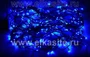 Гирлянда нить 11м. 140 синих диодов, зёленый пвх - LN-140L-BL-BK LEON LED (LIGHT) 1182423896
