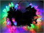 Гирлянда 5м. Свечки Большие 50 диодов Хамелеон, черный пвх - X-41-50L-RGB/2 LEON LED (LIGHT) 784403800