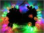 Гирлянда 5м. Кристалы 50 диодов Хамелеон, черный пвх - X-35-50L-RGB/2 LEON LED (LIGHT) 918278948