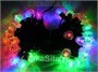 Гирлянда 5м. Кристалы 50 диодов Хамелеон, черный пвх - X-35-50L-RGB/2 LEON LED (LIGHT) 918278948