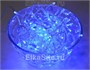 Гирлянда нить 7.5м. 100 синих диодов, прозрачный пвх - LN-100L-BL LEON LED (LIGHT) 591073473