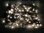 Гирлянда нить 7.5м. 100 теплых диодов, черный пвх - LN-100L-WW-BK LEON LED (LIGHT) 91820019