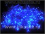Светодиодный занавес 2x1.5м. 200 синих диодов, прозрачный пвх - C3 200L4F-BL Winner Light 1682139273