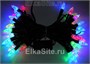 Гирлянда 5м. Свечки Маленькие 50 диодов Хамелеон, черный пвх - X-43-50L-RGB/2 LEON LED (LIGHT) 1174178866