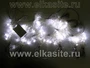 Светодиодный занавес 1.5x1.5м. 160 белых диодов, прозрачный пвх - 160L4F-W LEON LED (LIGHT) 1309935191