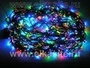 Гирлянда нить 28м. 400 разноцветных диодов, черный пвх - LN-400L-RGB-BK LEON LED (LIGHT) 938512901