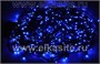 Гирлянда нить 20.0м. 300 синих диодов, черный пвх - LN-300L-BL-BK LEON LED (LIGHT) 778082329