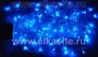 Гирлянда нить 9м. 140 синих диодов, прозрачный пвх - 140L-BL Winner Light 699435221