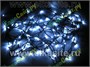 Гирлянда нить 7.5м. 100 белых диодов, черный пвх - LN-100L-W-BK LEON LED (LIGHT) 289084172
