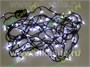 Гирлянда нить 7.5м. 100 белых диодов, черный пвх - LN-100L-W-BK LEON LED (LIGHT) 289084172