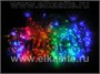 Светодиодный занавес 2x3м. 320 разноцветных диодов, прозрачный пвх - 320L5F-RGB LEON LED (LIGHT) 1075898889