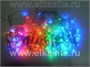 Светодиодный занавес 2x3м. 320 разноцветных диодов, прозрачный пвх - 320L5F-RGB LEON LED (LIGHT) 1075898889