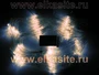 Гирлянда сетка 1.5x1.5м. 160 теплых диодов, прозрачный пвх - 3163 LEON LED (LIGHT) 449454110
