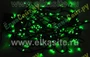 Гирлянда нить 7.5м. 100 зеленых диодов, черный пвх - LN-100L-GR-BK LEON LED (LIGHT) 1329177976