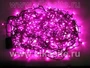 Гирлянда нить 28м. 400 розовых диодов, черный пвх - LN-400L-PI-BK LEON LED (LIGHT) 1696313390