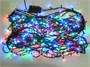 Гирлянда нить 20.0м. 300 разноцветных диодов, черный пвх - LN-300L-RGB-BK LEON LED (LIGHT) 1443944738