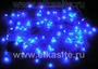 Гирлянда нить 6.5м. 100 синих, матовых диодов - 100L-BL-М 868699517