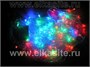 Светодиодная бахрома 2.5x0.5м. 100 разноцветных диодов - C100LED-RGB 224594621