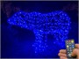 Медведь светодиодный уличный 130x230x75 см. Хамелеон SMART RGB - 18261 ЕлкаСайт 527692541