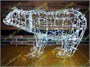 Медведь светодиодный уличный 90x157x48 см. цвет белый - 17093 ЕлкаСайт 986657544