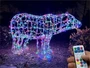 Медведь светодиодный уличный 65x110x40 см. Хамелеон SMART RGB 24V - 18256 ЕлкаСайт 951731386