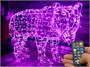 Медведь Мишка светодиодный уличный 95x150x65 см. Хамелеон SMART RGB - 18459 ЕлкаСайт 1244997359