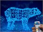 Медведь светодиодный уличный 130x230x75 см. Хамелеон SMART RGB 24V - 18260 ЕлкаСайт 366387373