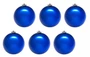 Новогодние Шары-7см. синие блестящие 6 шт. - ЕК0038 1592352761