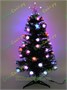 Елка светодиодная с шишками 75 см., красно-синий - XYG016-3 613745584
