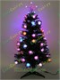 Елка светодиодная с шишками 75 см., красно-синий - XYG016-3 613745584