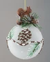 Новогодний Шар "Белочка на ветке" 10*15 см. - арт.: 302-061 2051815603