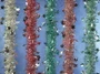 Мишура Созвездие Pastel d=125мм, L=2м, цвет: бирюзовый, серебро (штамп Звездочки) арт. М0415 2118775577