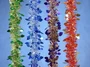 Мишура Лесная d=95мм, L=2м, цвет: белый, розовый (штамп Шишки) арт. М0710 812723380